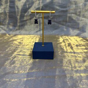 APM Monaco Baby BabaYummy Bear Blue Earrings